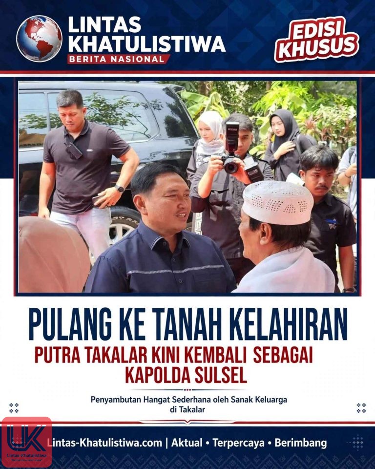 Pulang ke Tanah Kelahiran, Putra Takalar Kini Kembali sebagai Kapolda Sulsel, Disambut Hangat Sederhana Sanak Keluarga