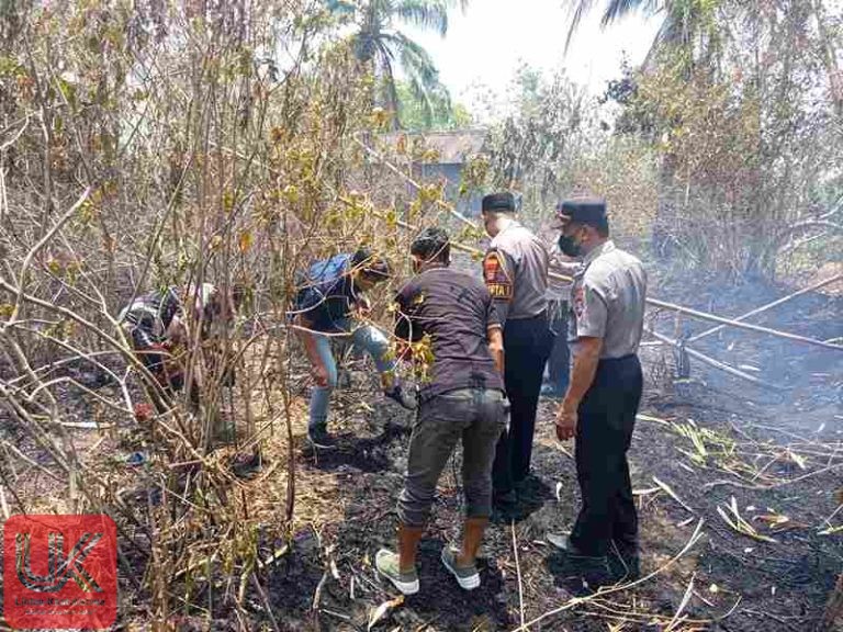 PRIA 80 TAHUN TEWAS TERBAKAR DI KEBUN PANGKEP, DIDUGA LEMAS HIRUP ASAP SAAT BAKAR SAMPAH UNTUK PUPUK KOMPOS