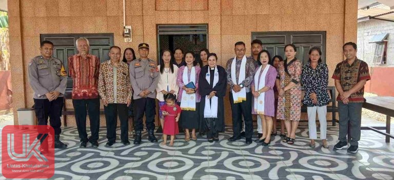 Indahnya Toleransi di Pangkep: Wakapolsek Ma’rang Gelar Minggu Kasih di Gereja GKSS Padang Lampe