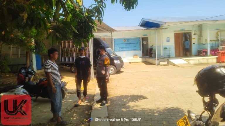 Bhabinkamtibmas Polsek Ma’rang Sambangi SPPG Talaka, Ingatkan Sopir Utamakan Keselamatan