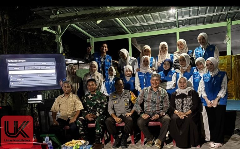 Bhabinkamtibmas Aiptu Solotang Hadiri Malam Ramah Tamah 15 Mahasiswa KKN Unismuh Makassar di Mattiro Sompe