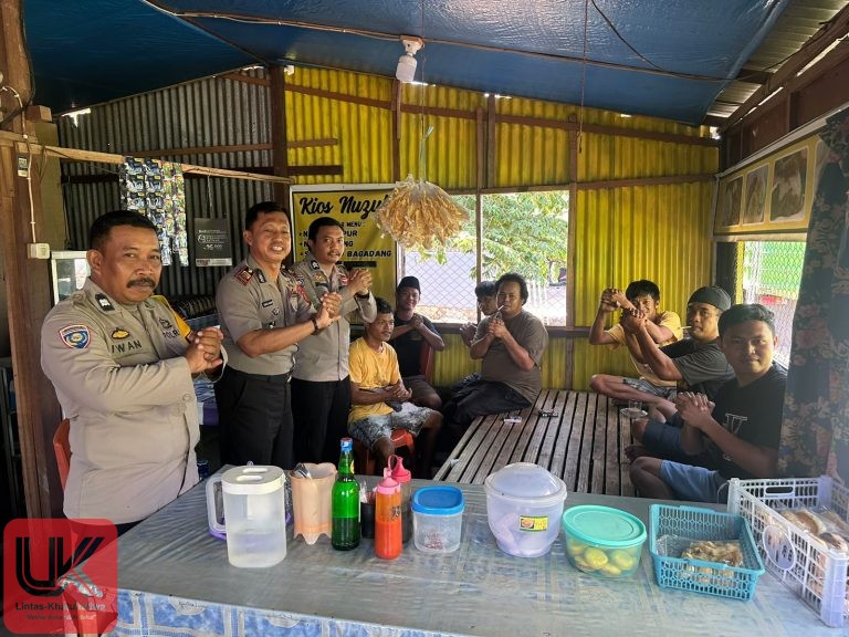 Kapolsek Ma’rang Bersama Anggota Hadirkan Kepedulian Polri terhadap Pengangguran